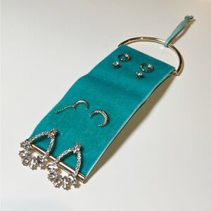 Anthropologie Stud Earrings Set